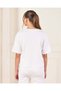 Senior Girls Ivory Printed T-Shirt - 3