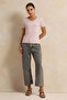 Women Lilac V Neck T-Shirt - 2