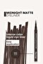 Matte Liquid Pen Eyeliner (BROWN) - Midnight Matte Eyeliner - 002 Brown -8690604641659 - 4
