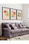 Picasso Berggruen & Cie 3 Piece Black Wooden Framed Painting - 2