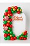 Christmas New Year Balloon Set 65-Piece Set – Merry Christmas Party Ornament, New Year Decor - 6