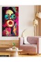 Colorful Woman One Piece Canvas, Canvas Painting