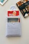Blue Gingham Pocket Book Cover Book Lover Gift - 3
