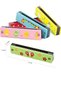 Wooden Harmonica Colorful Patterned Children's Harmonica - Colorful Harmonica - 16 Hole Double Row Harmonica 5 Pieces - 2