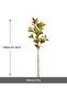 120cm Large Faux Ficus Tree - Tropical Rubber Plants Plastic Codiaeum Tree Leaves, Autobtan - 7