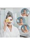 Hair Bonnet |   Gray-Hair Towel-Makeup Towel-With Acrylic Buttons-100% Cotton-Makeup Cap