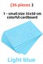 Blue Color Cardboard 36 Pieces 35X50 cm Hard Cardboard Cardboard