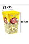 Movie Day Xi Yellow Popcorn Bucket - Snack Container Snack Bowl Chips Nutrition Container - 4