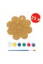 Wooden Mandala Painting - Children's Wooden Painting Activity - Bulk Activity Set