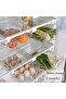 Refrigerator Egg Storage Box, Drawer-Style Food and Fruit Storage Box, Egg Rack, Egg Holder, Household... - 2