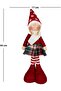 Christmas Ornament, Standing Fairy Figure, Red-White - 17X44 cm - 4