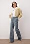 Mavi*001 Yüksek Bel Geniş Paça Wide Leg Jeans TWOAW24JE00074 - 2