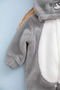 Welsoft Unisex Zippered Plush Winter Baby Sleeping Bag Children's Jumpsuit and Costume Rabbit - 4