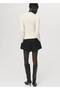 Corded woven cardigan - 4