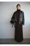 Oversize Leather Look Jacket - 2