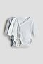 3-pack long-sleeved bodysuits