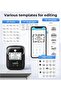 Thermal Label Printer Grey - 4