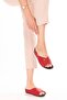Women's Anatomical Sole Slippers Bio.1001 Red - 4