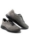 Men's 100% Genuine Leather Orthopedic Sole Rubber Lace-Up Shoes - 3