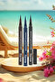 Flormar Midnight Matte Eyeliner 03 Dark Blue - 6