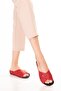 Women's Anatomical Sole Slippers Bio.1001 Red - 5