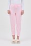 Pink Striped Waist Tie Drawstring Women's Pajama Bottoms 4527 - 2