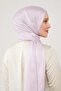Lilac Crystal Yoryo Shawl with Stone Detail on the Sides - 3
