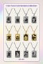 Cat Tarot Card - the Moon Moon 316L Steel Necklace - 4