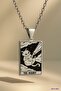 Melted Cat Tarot Card - 316L Steel Necklace