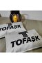Car Neck Pillow with Tofaşk Logo Printed, Compatible with All Models, Baby Face Fabric - 3