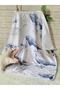 Cotton Double Layer Combed Girl-Boy Newborn/Baby Swaddle Blanket 75x90 Cm/Sky - 2