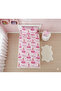Single Elastic Sheet and Pillow Case Princess Patterned Girl's Ranforce 100 X 200 cm - 4
