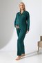 Pregnant Women's Long-Sleeved Waist Adjustable Pajama Set - 7