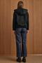 Hooded Buy Lastikli Oversized Short Coat Black 3162 - 7