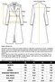 Double-Breasted Short Coat with Cape and Arm Panel Detail Light Gray 3161 - 8