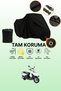 Black Lock Compatible Kuba Rocca 100 Max Compatible Motorcycle Tarpaulin, Protective Cover