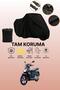 Black Sym Symphony Sr 125 Compatible Engine Cover, Protective Cover, Motorcycle Cover