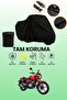 Black Bajaj V 15 Compatible Motorcycle Cover, Protective Cover, Motorcycle Tarpaulin