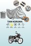 Gray Lock Compatible Honda Hero 100 Compatible Motorcycle Cover, Protective Cover
