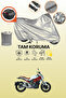 Gray Tail Bag Compatible Rks Rs 400 Compatible Motorcycle Tarpaulin, Protective Cover
