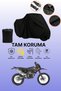 Black Asya Rx 250 Cross Compatible Motorcycle Cover, Protective Cover, Motorcycle Tarpaulin