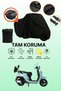 Black Tail Bag Compatible Arora Ar 50-8 Espresso Compatible Motorcycle Tarpaulin, Protective Cover