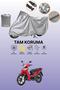 Gray Kanuni Fox Compatible Motorcycle Cover, Protective Cover, Motor Cover