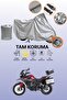 Mondial Rx3I Evo Compatible Engine Tarpaulin Compatible with Gray Lock