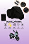Black Rks Freccia 150 Compatible Engine Cover, Protective Cover, Motorcycle Cover