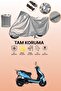 Gray Tail Bag and Lock Incompatible Rks Blazer 50 Xr Compatible Motorcycle Tarpaulin