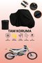 Black Husqvarna Te 250I Compatible Engine Cover, Protective Cover, Motorcycle Cover