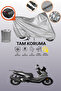 Gray Rear Bag Compatible Voge Sr3 Compatible Motorcycle Tarpaulin, Protective Cover