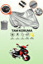Gray Rear Bag Compatible Mondial 150 Rf Compatible Motor Tarpaulin, Protective Cover
