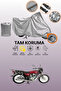 Gray Lock Compatible Mondial 150 Masti Compatible Motorcycle Cover, Protective Cover